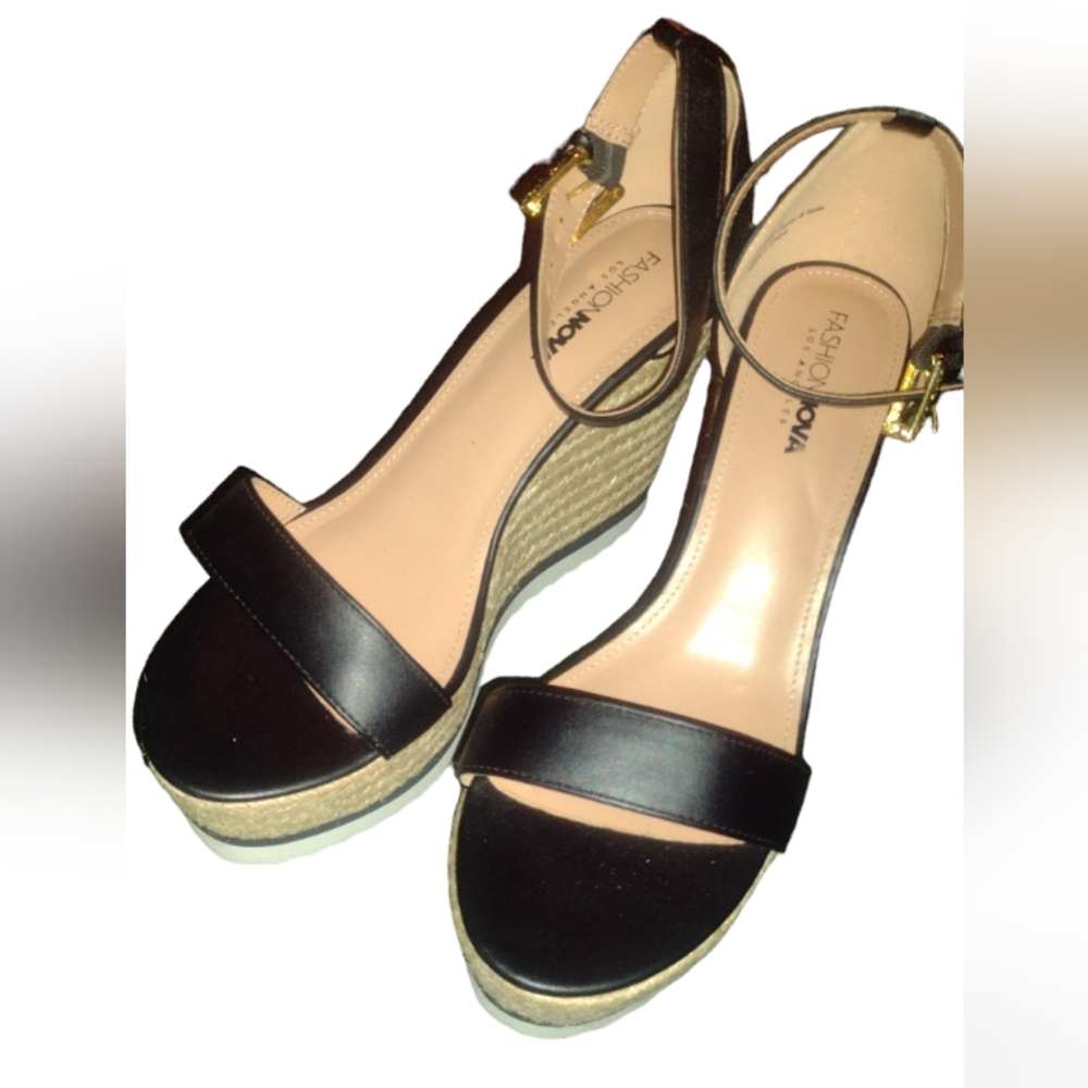 Platform Wedged high heels